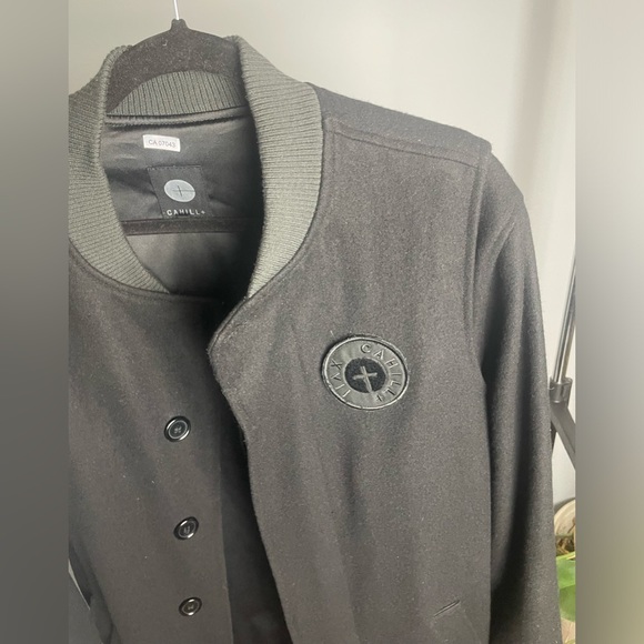 Cahill +XVII Varsity Black Long Coat. medium. Stylish. Only One Left!! - Picture 2 of 4